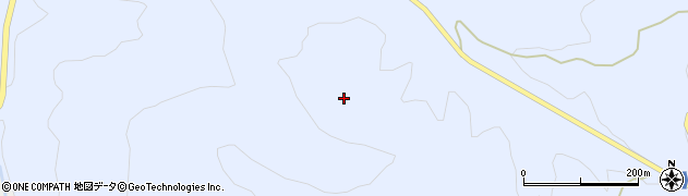 福島県会津美里町（大沼郡）赤留（藤巻沢）周辺の地図