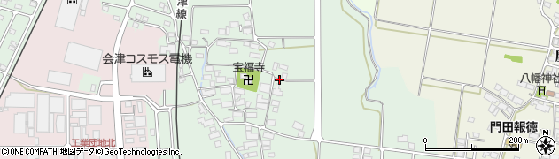 福島県会津若松市門田町大字徳久周辺の地図
