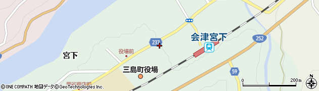奥会津のんびり館周辺の地図