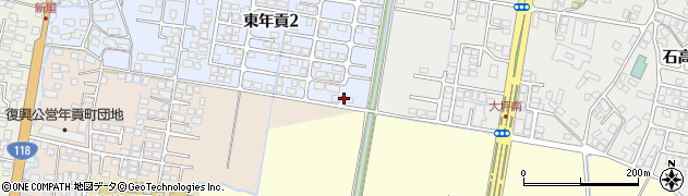 福島県会津若松市門田町大字御山（大道東）周辺の地図