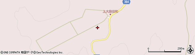 福島県田村市船引町中山（上大段田和）周辺の地図