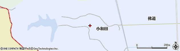 福島県双葉郡浪江町両竹小和田周辺の地図