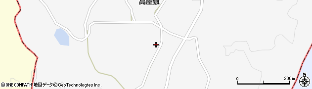福島県三春町（田村郡）実沢（沢田）周辺の地図