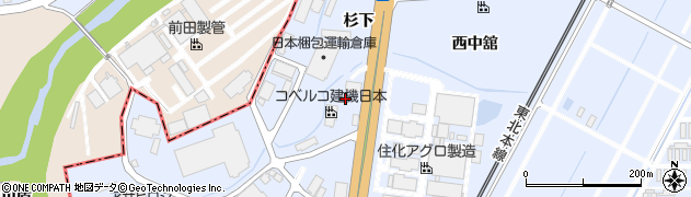 福島県郡山市日和田町高倉（下桜内）周辺の地図