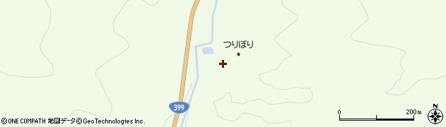 福島県田村市都路町岩井沢楢梨子101周辺の地図