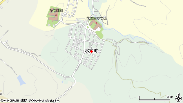 〒940-0804 新潟県長岡市水穴町の地図