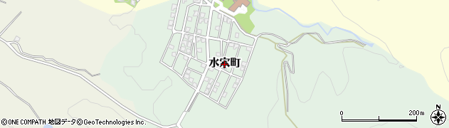 新潟県長岡市水穴町周辺の地図