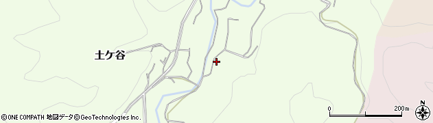 稚児清水川周辺の地図