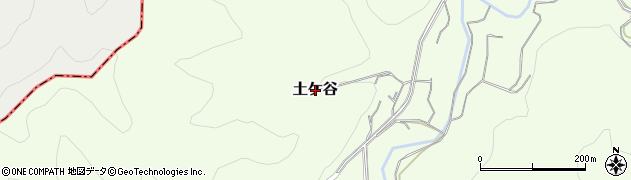 新潟県長岡市土ケ谷周辺の地図