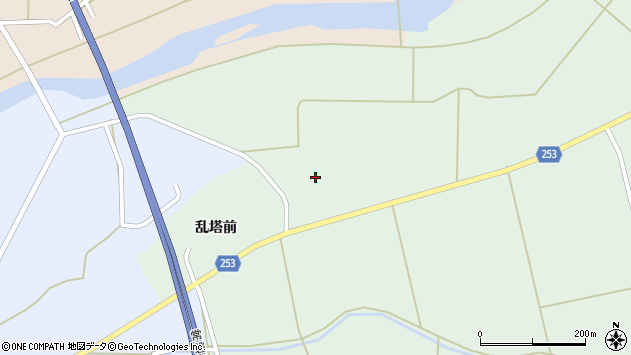 〒979-1534 福島県双葉郡浪江町谷津田の地図
