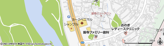 ヨークベニマル飯寺店周辺の地図