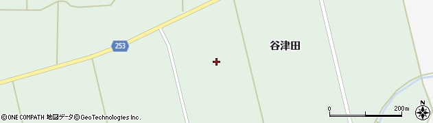 福島県浪江町（双葉郡）谷津田（如来堂）周辺の地図