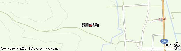 福島県会津若松市湊町大字共和周辺の地図