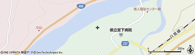 福島県大沼郡三島町宮下坂ノ下周辺の地図