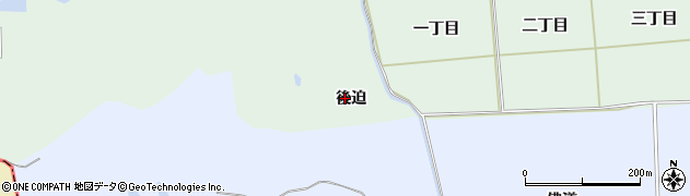 福島県浪江町（双葉郡）請戸（後迫）周辺の地図