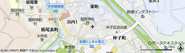 新潟県長岡市仲子町1周辺の地図