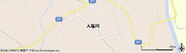 新潟県長岡市入塩川周辺の地図