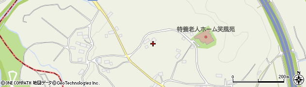 福島県郡山市喜久田町前田沢（小室山）周辺の地図