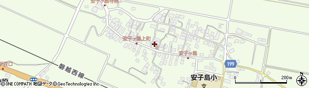 福島県郡山市熱海町安子島（町）周辺の地図