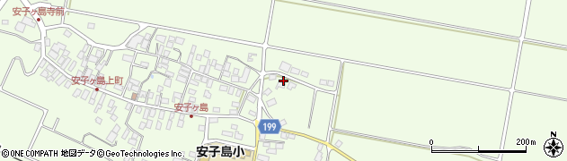 福島県郡山市熱海町安子島（石田）周辺の地図