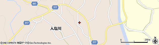 新潟県長岡市入塩川2484周辺の地図
