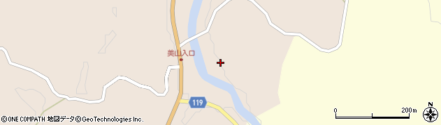 福島県田村市船引町門鹿（宮林）周辺の地図