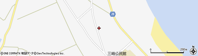 石川県珠洲市三崎町森腰ラ132周辺の地図