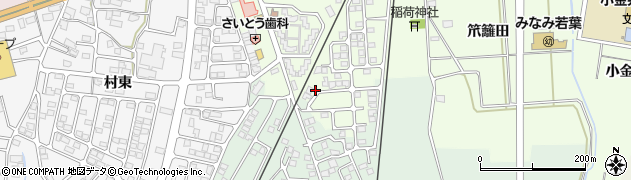 福島県会津若松市門田町大字日吉丑渕24周辺の地図