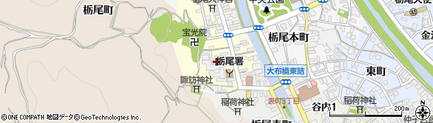 新潟県長岡市栃尾大町周辺の地図
