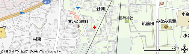 福島県会津若松市門田町大字日吉丑渕49周辺の地図