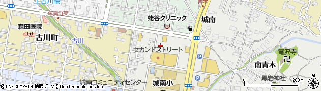 福島県会津若松市門田町大字黒岩（大坪）周辺の地図