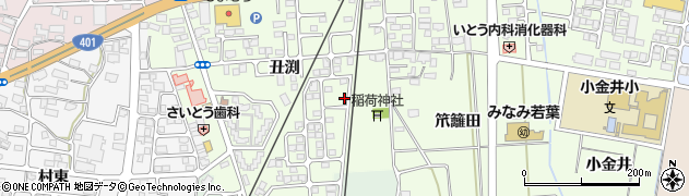 福島県会津若松市門田町大字日吉丑渕130周辺の地図