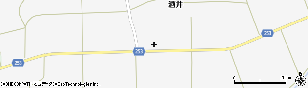 福島県浪江町（双葉郡）酒井（中酒井）周辺の地図