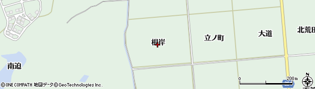 福島県浪江町（双葉郡）請戸（根岸）周辺の地図