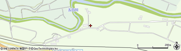 福島県郡山市熱海町安子島（藤平）周辺の地図