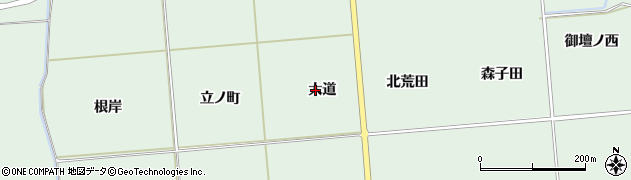 福島県浪江町（双葉郡）請戸（大道）周辺の地図