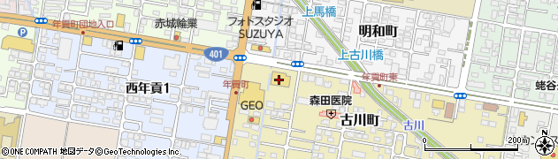 トヨタカローラ福島ピピット会津店周辺の地図