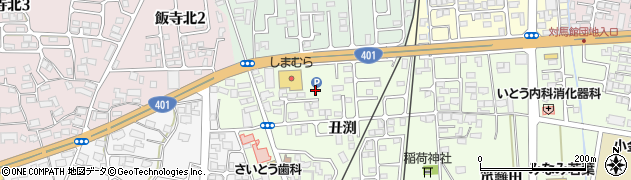 福島県会津若松市門田町大字日吉丑渕周辺の地図