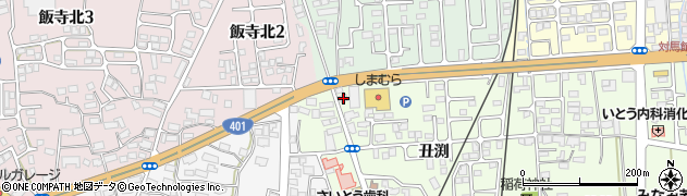 福島県会津若松市門田町大字日吉丑渕32周辺の地図
