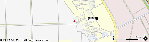 福島県会津美里町（大沼郡）境野（長面）周辺の地図