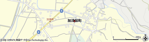 新潟県長岡市加津保町周辺の地図