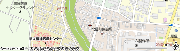 新潟県長岡市北園町6周辺の地図