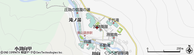 福島県会津若松市東山町大字湯本（積リ）周辺の地図