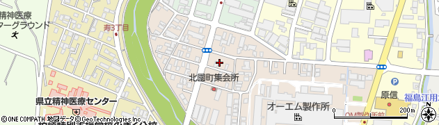新潟県長岡市北園町8周辺の地図