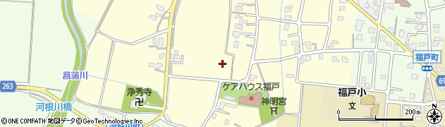新潟県長岡市大荒戸町周辺の地図