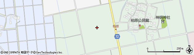福島県会津若松市北会津町柏原（三島台）周辺の地図