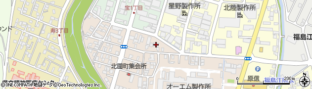 新潟県長岡市北園町205周辺の地図