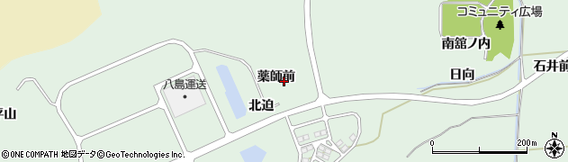 福島県浪江町（双葉郡）請戸（薬師前）周辺の地図