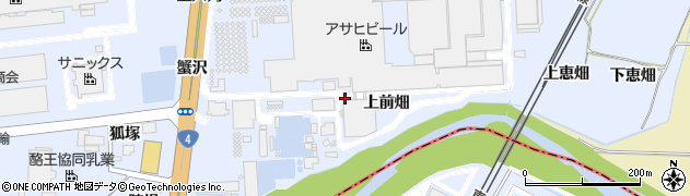 福島県本宮市荒井（上前畑）周辺の地図