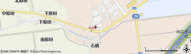 福島県本宮市関下（神座）周辺の地図